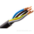 H05VV-F Jaqueta PVC Fios elétricos de cobre flexíveis de núcleo